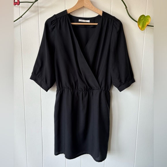 Sessun Silk Black Dress | Size Small - Picture 3 of 6